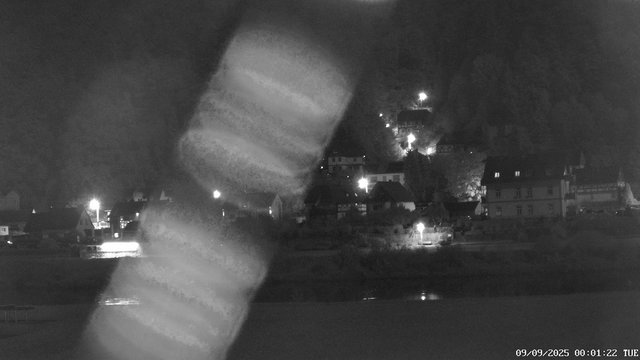 time-lapse frame, Webcam in Bad Schandau, Krippen & Postelwitz webcam