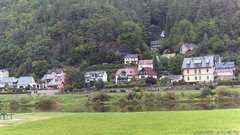 view from Webcam in Bad Schandau, Krippen & Postelwitz on 2025-09-12