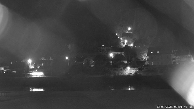 time-lapse frame, Webcam in Bad Schandau, Krippen & Postelwitz webcam