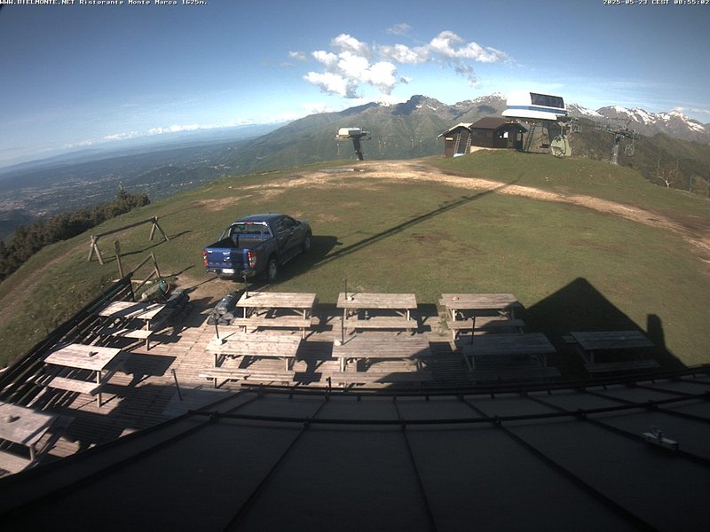 time-lapse frame, Bielmonte Monte Marca ovest webcam