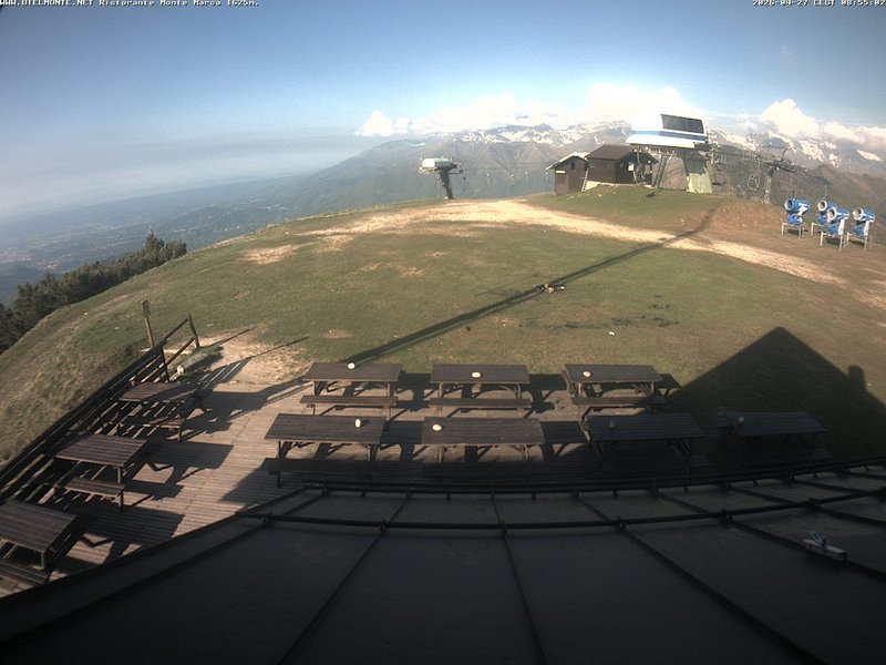 time-lapse frame, Bielmonte Monte Marca ovest webcam