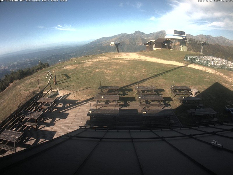 time-lapse frame, Bielmonte Monte Marca ovest webcam