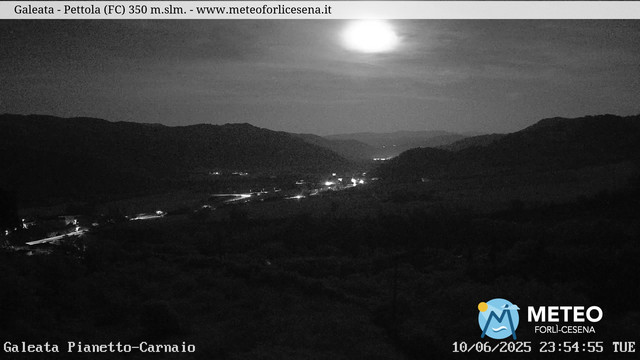 time-lapse frame, Galeata webcam