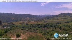 view from Galeata on 2025-07-19