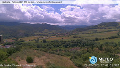 view from Galeata on 2025-07-26