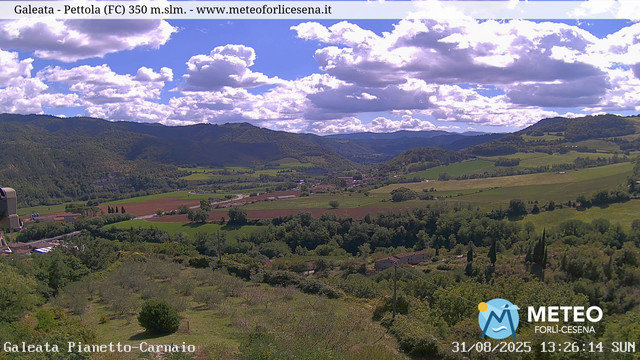 time-lapse frame, Galeata webcam