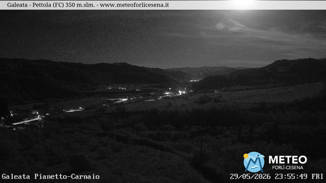 time-lapse frame, Galeata webcam