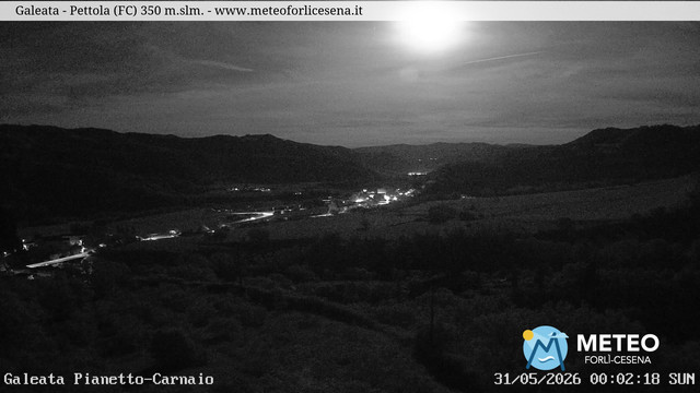 time-lapse frame, Galeata webcam