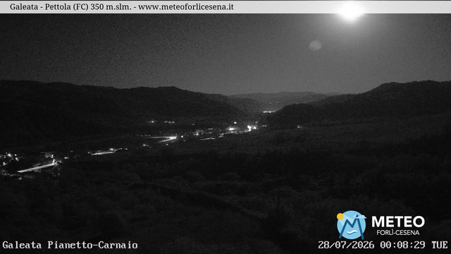 time-lapse frame, Galeata webcam