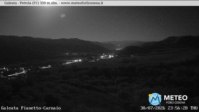time-lapse frame, Galeata webcam