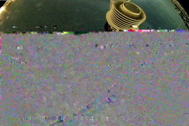 time-lapse frame, Oss. Met. di Gabicce Mare  Puntamento Zenith webcam