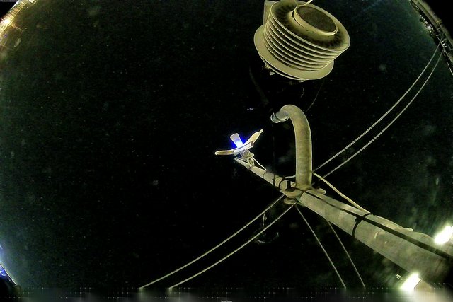 time-lapse frame, Oss. Met. di Gabicce Mare  Puntamento Zenith webcam