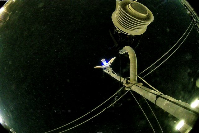 time-lapse frame, Oss. Met. di Gabicce Mare  Puntamento Zenith webcam