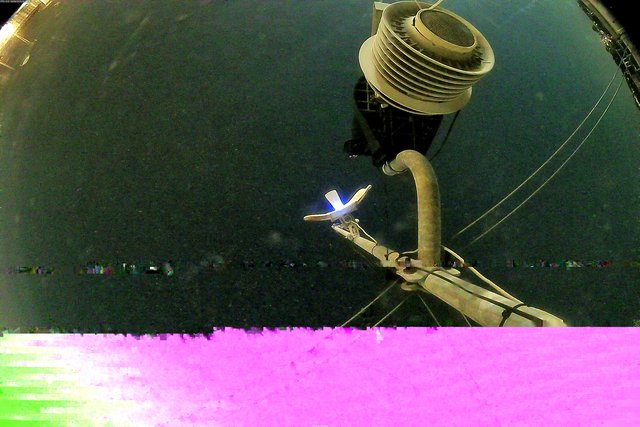 time-lapse frame, Oss. Met. di Gabicce Mare  Puntamento Zenith webcam
