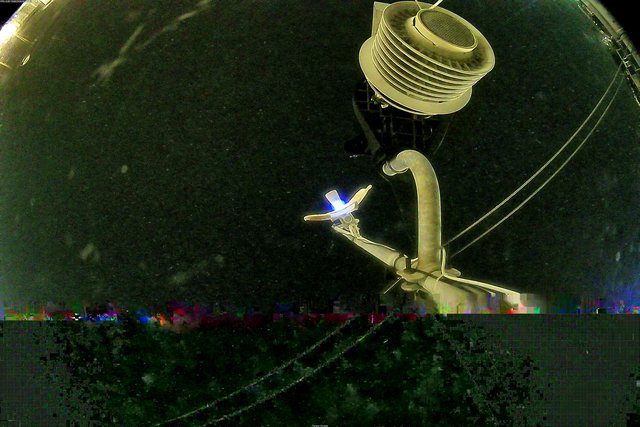time-lapse frame, Oss. Met. di Gabicce Mare  Puntamento Zenith webcam