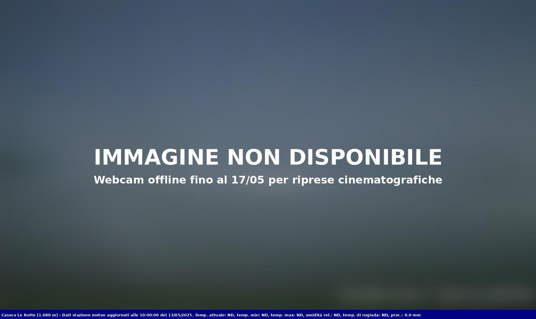 time-lapse frame, Pian Cansiglio - Casera Le Rotte webcam