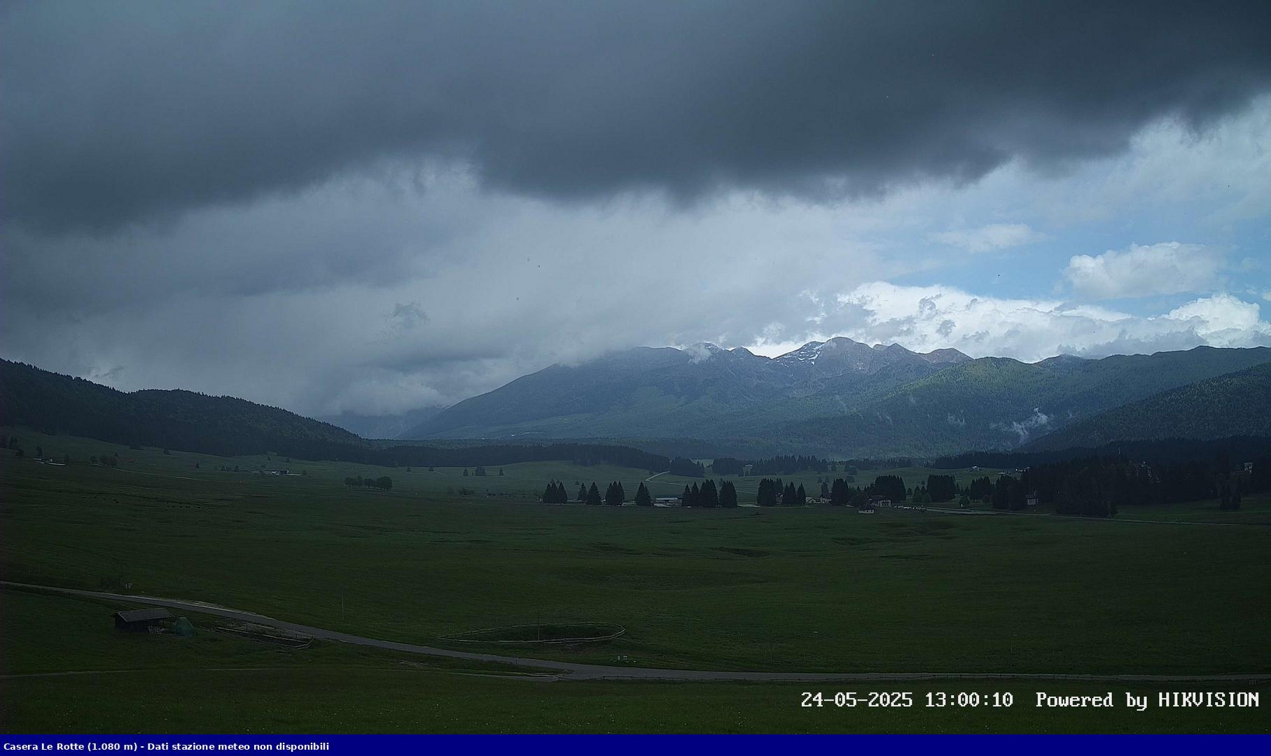 time-lapse frame, Pian Cansiglio - Casera Le Rotte webcam