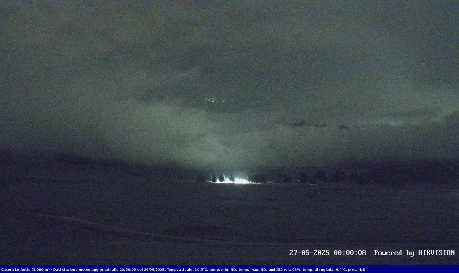 time-lapse frame, Pian Cansiglio - Casera Le Rotte webcam