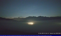 view from Pian Cansiglio - Casera Le Rotte on 2025-06-01