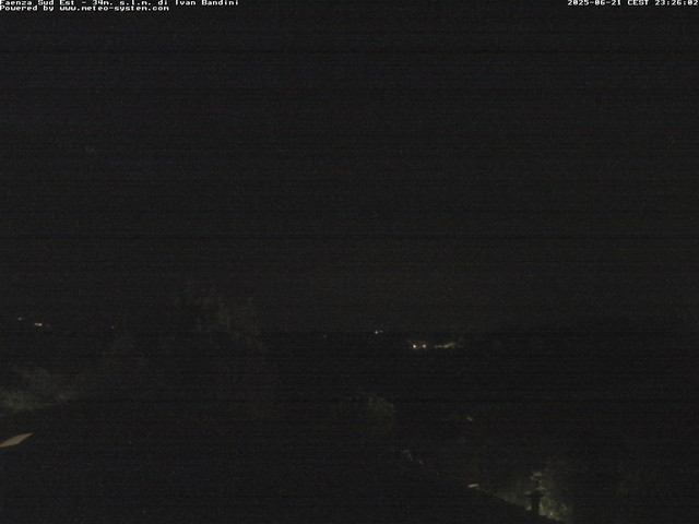 time-lapse frame, Faenza Sud-Est webcam