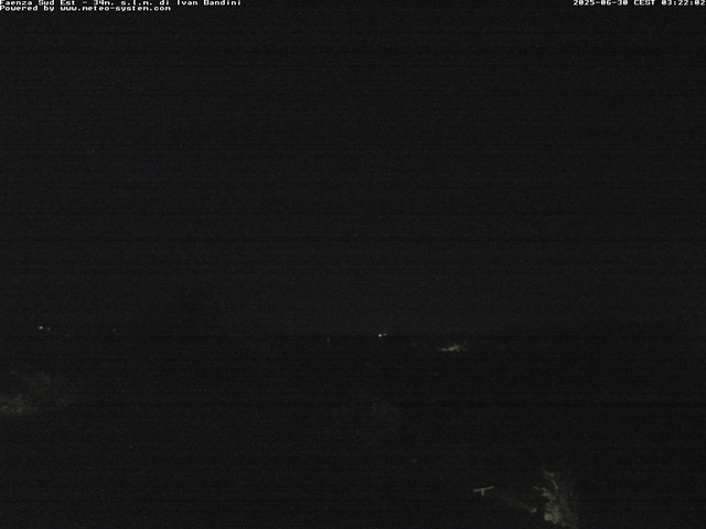 time-lapse frame, Faenza Sud-Est webcam