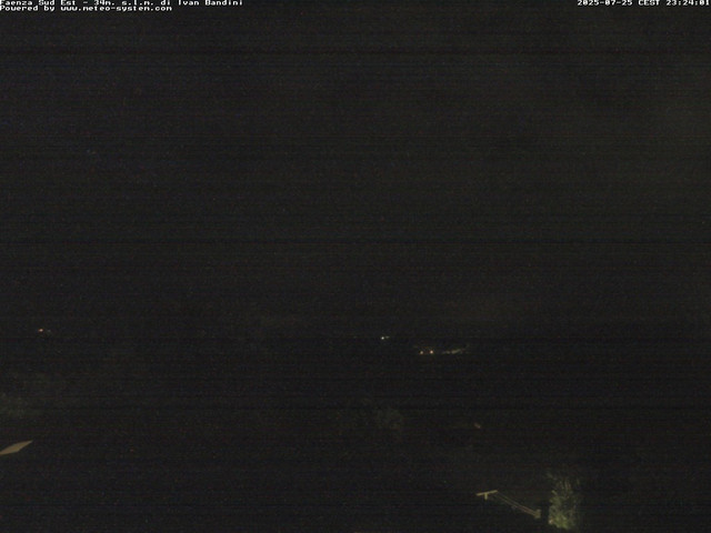 time-lapse frame, Faenza Sud-Est webcam
