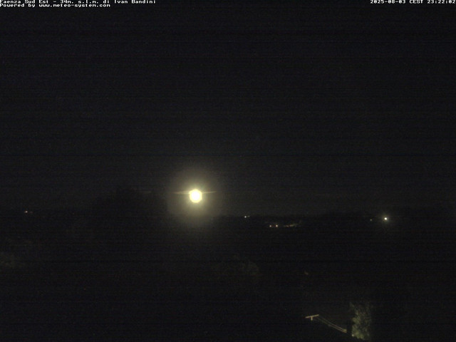 time-lapse frame, Faenza Sud-Est webcam