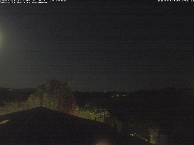 time-lapse frame, Faenza Sud-Est webcam