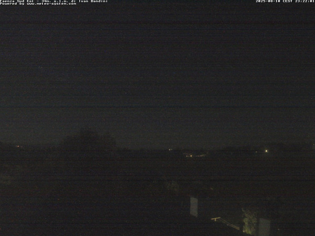 time-lapse frame, Faenza Sud-Est webcam