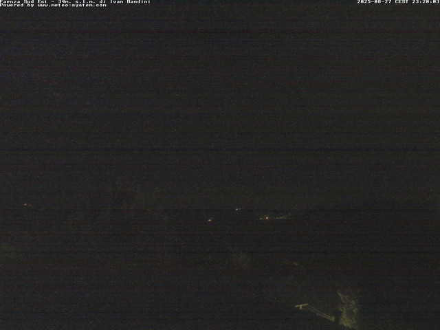 time-lapse frame, Faenza Sud-Est webcam