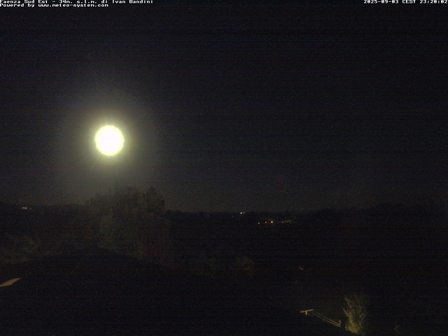 time-lapse frame, Faenza Sud-Est webcam