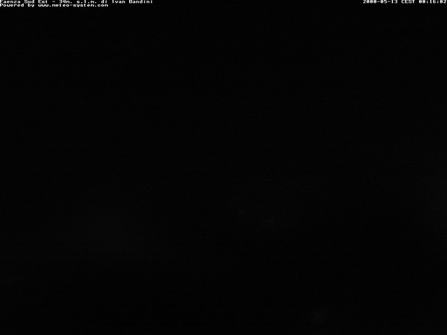 time-lapse frame, Faenza Sud-Est webcam