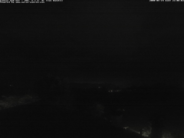 time-lapse frame, Faenza Sud-Est webcam