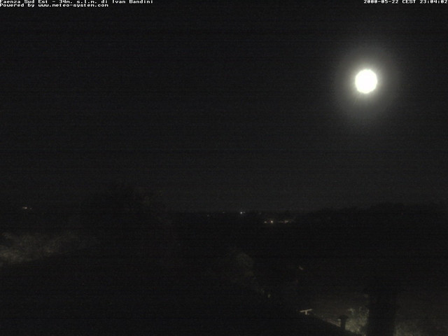 time-lapse frame, Faenza Sud-Est webcam