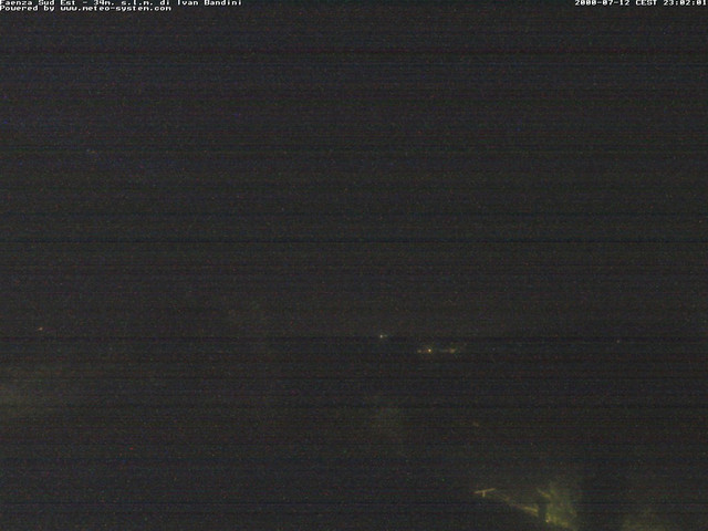 time-lapse frame, Faenza Sud-Est webcam