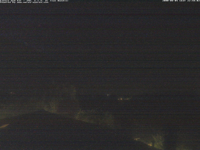 time-lapse frame, Faenza Sud-Est webcam