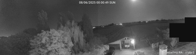time-lapse frame, Boncellino Sud webcam