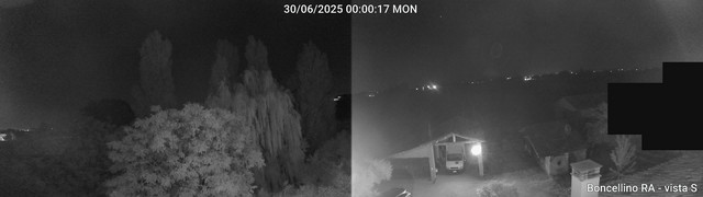 time-lapse frame, Boncellino Sud webcam