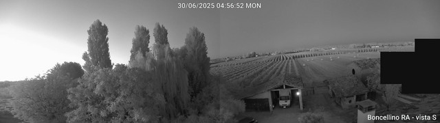 time-lapse frame, Boncellino Sud webcam