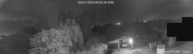 time-lapse frame, Boncellino Sud webcam