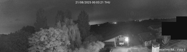 time-lapse frame, Boncellino Sud webcam
