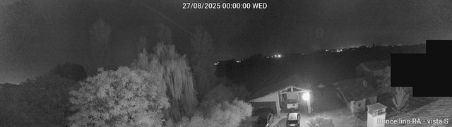 time-lapse frame, Boncellino Sud webcam