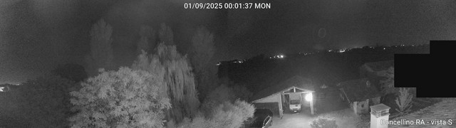 time-lapse frame, Boncellino Sud webcam