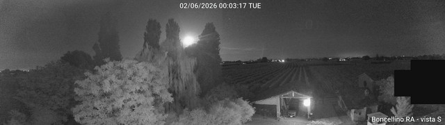 time-lapse frame, Boncellino Sud webcam