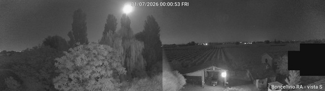 time-lapse frame, Boncellino Sud webcam