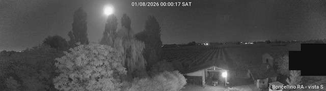 time-lapse frame, Boncellino Sud webcam