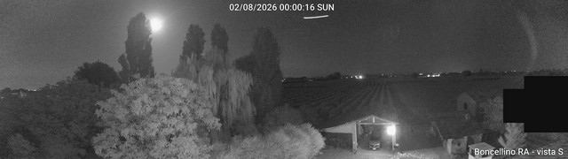 time-lapse frame, Boncellino Sud webcam