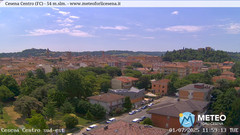 view from Cesena Centro on 2025-07-01