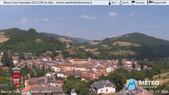 view from Rocca San Casciano on 2025-06-11