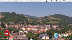 view from Rocca San Casciano on 2025-06-14